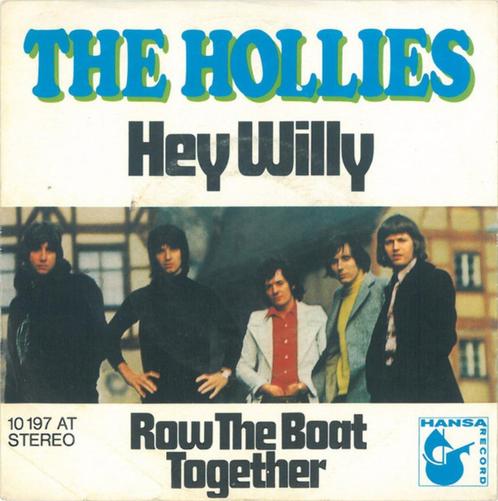 single vinyl  THE HOLLIES – Hey Willy (1971 - GER), Cd's en Dvd's, Vinyl Singles, Gebruikt, Single, Pop, 7 inch, Verzenden