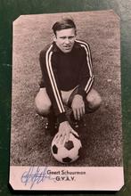 Spelerskaart Geert Schuurman GVAV met handtekening, Ophalen of Verzenden, Spelerskaart