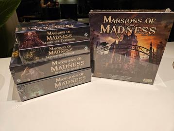 Mansions of Madness 2nd edition sealed + expansions beschikbaar voor biedingen