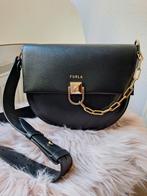 Furla leren tas - Zwart, Sieraden, Tassen en Uiterlijk, Tassen | Damestassen, Ophalen of Verzenden, Zwart, Handtas