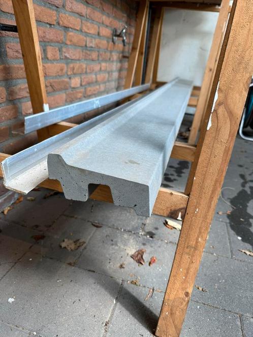 Raamdorpel latei vensterbank composietsteen Holonite, Doe-het-zelf en Verbouw, Kozijnen en Schuifpuien, Zo goed als nieuw, Ophalen