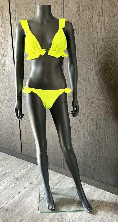 Nieuw! Neongele bikini - 36 (S), Kleding | Dames, Badmode en Zwemkleding, Nieuw, Bikini, Geel, Verzenden