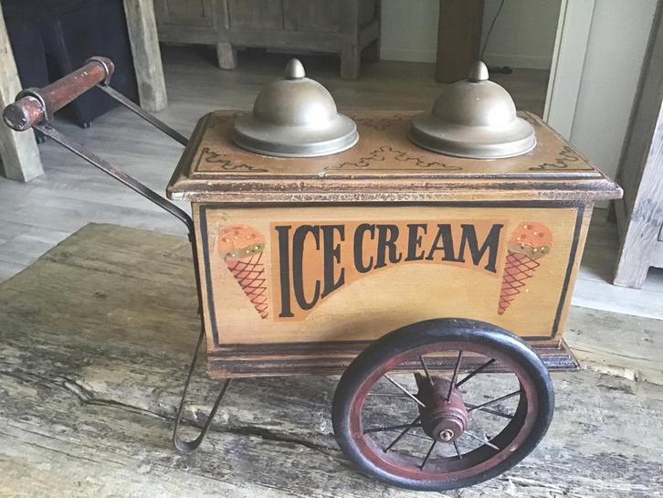 Ijscokarretje, Antiek en Kunst, Antiek | Overige Antiek, Ophalen