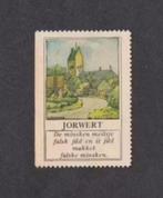 Verzamelplaatje Sluitzegel Jorwerd Jorwert Friesland., Ophalen of Verzenden, Zo goed als nieuw