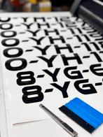 Naam/Registratie stickers, Watersport en Boten, Verzenden, Zo goed als nieuw