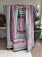 Vintage Kantha Quilt Deken Sari India, Ophalen of Verzenden
