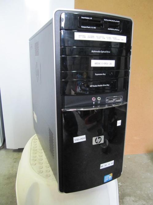 (Nr.32) Intel Core i5-. Up to 3,46 Ghz.6 GB,128gb SSD,500 Gb, Computers en Software, Computerbehuizingen, Zo goed als nieuw, Ophalen of Verzenden