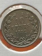 10 cent 1892, Postzegels en Munten, Munten | Nederland, Zilver, Koningin Wilhelmina, 10 cent, Ophalen of Verzenden