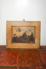 Italiaanse ex voto 1913 * medisch ziekenbed * votiefplaat, Antiek en Kunst, Ophalen of Verzenden