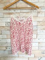 Les Favorites top met kant wit/rood, maat S - NP 89,95, Nieuw, Ophalen of Verzenden, Rood, Maat 36 (S)