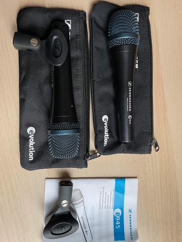 Sennheiser e945, twee stuks beschikbaar voor biedingen