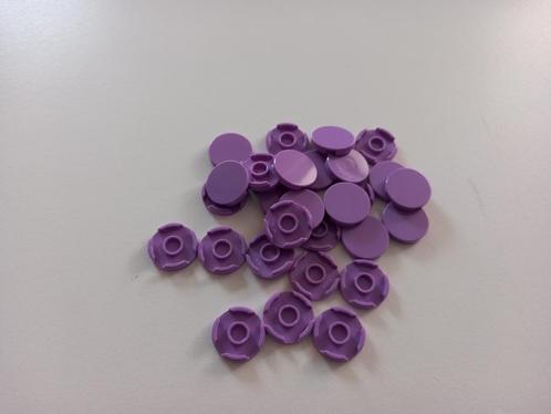 NIEUW: Tile 2x2 rond Medium Lavender, Kinderen en Baby's, Speelgoed | Duplo en Lego, Nieuw, Lego, Losse stenen, Ophalen of Verzenden