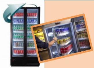 3x flessenkoelkast - Efficold ML900, Zakelijke goederen, Horeca | Overige, Ophalen of Verzenden