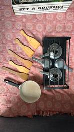 Gourmetstel Ibiza - Compleet!, Witgoed en Apparatuur, Gourmetstellen, Ophalen of Verzenden, Gebruikt