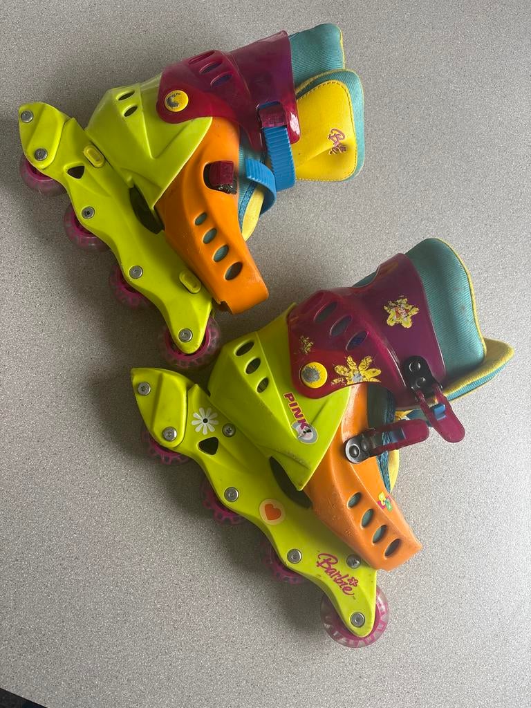 Barbie Kinder Skeelers skates Verstelbaar Maat 34-37, Overige merken, Kinderen, Ophalen of Verzenden, Inline skates 4 wielen