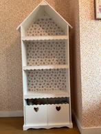 Kinderkast met bloemen en hartjes, Ophalen, Gebruikt, 105 cm of meer, Minder dan 50 cm