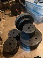 Halter / Dumbell Set met verschillende gewichten, Sport en Fitness, Ophalen, Zo goed als nieuw, Halterset