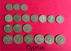 Munten uit Cyprus, Postzegels en Munten, Munten | Europa | Niet-Euromunten, Setje, Ophalen of Verzenden, Overige landen