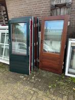Hardhouten Buitendeur achterdeur deuren 171x76 cm, Ophalen, Gebruikt, 80 tot 100 cm, Buitendeur