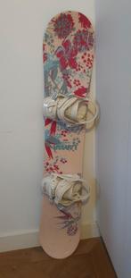 Lamar Merlot 154 Snowboard met Bindingen, Ophalen of Verzenden, Zo goed als nieuw, Board