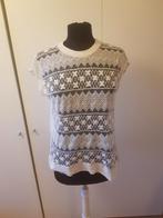 Witte kanten Zara top - maat M, Maat 38/40 (M), Ophalen of Verzenden, Korte mouw, Wit