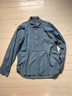 Denim smokinghemd Suitsupply maat 43 XL, Ophalen of Verzenden, Zo goed als nieuw, Maat 56/58 (XL), Blauw