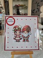 Kaartje kerst kerstman en kerstvrouwtje, Ophalen of Verzenden, Nieuw, Kerst