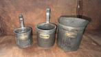 Oude Maatbekers - Halve, 1 en 2 Liter, Antiek en Kunst, Ophalen of Verzenden