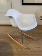 Vitra Eames RAR schommelstoel (replica), Ophalen, Wit, Zo goed als nieuw, Metaal