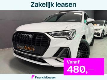 Audi Q3 35 TFSI S-LINE BLACK-LINE 20'' PANO/DAB/CARPLAY/STOE beschikbaar voor biedingen