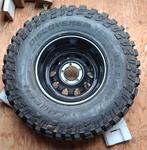 Reserveband Jeep, Ophalen