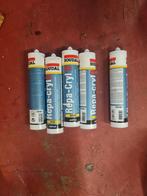 Soudal Repa-Cryl D kokers - 5 stuks, Doe-het-zelf en Verbouw, Isolatie en Afdichting, Ophalen of Verzenden