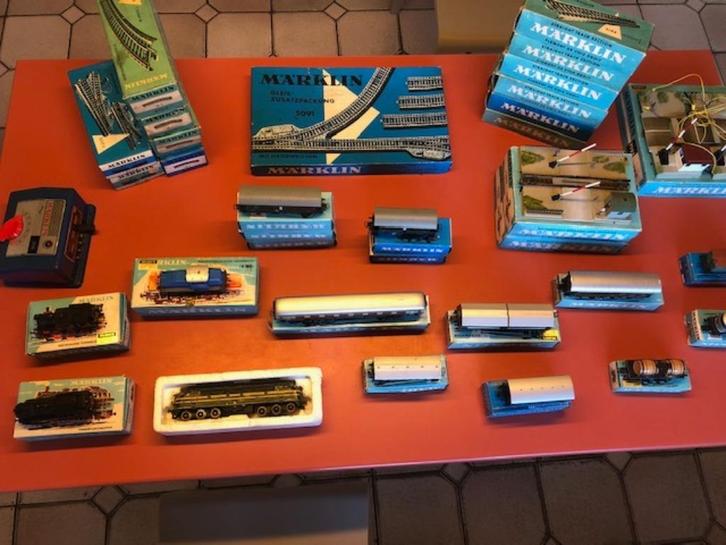 marklin treinen, Hobby en Vrije tijd, Modelbouw | Auto's en Voertuigen, Nieuw, 1:32 tot 1:50, Overige merken, Ophalen of Verzenden