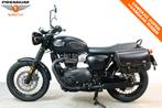 Triumph BONNEVILLE T100 BLACK (bj 2018), Handvatverwarming, Bedrijf, 900 cc, Meer dan 35 kW