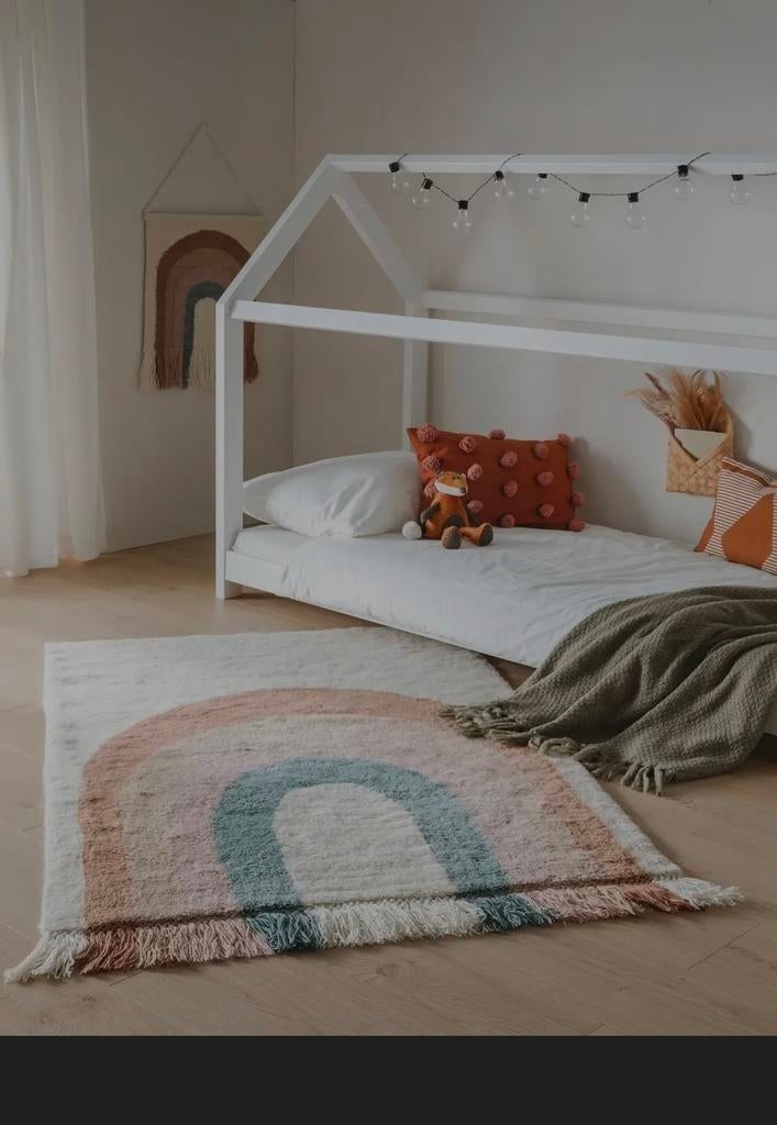 Kleed regenboog kinderkamer /babykamer, Ophalen, Kleed of Kussen