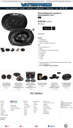DLS 610M369 6x9'' speakers ( hoedenplank ) ovaal, Auto diversen, Autospeakers, Info@optimount.nl, Nieuw, Ophalen of Verzenden