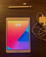 Apple iPad 7 (2019) + Apple Pencil, Computers en Software, Rose Goud, Gebruikt, 32 GB, Apple iPad