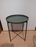 Ikea bijzettafel, Minder dan 55 cm, Gebruikt, Metaal of Aluminium, Rond