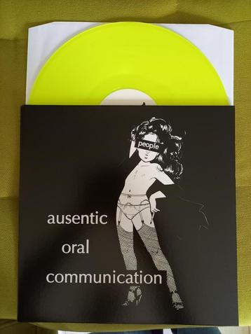 PEOPLE: ausentic oral communication LP beschikbaar voor biedingen