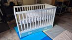 Ledikant Ikea Stuva, blauwe lades en met matras Vyssa, Ophalen, Gebruikt, Ledikant