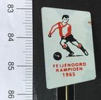 speld voetbal, Feyenoord kampioen 1965 (RA, Sport, Gebruikt, Ophalen of Verzenden, Speldje of Pin