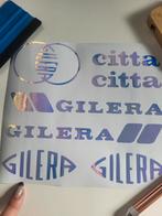 Gilera citta stickersvel, Ophalen