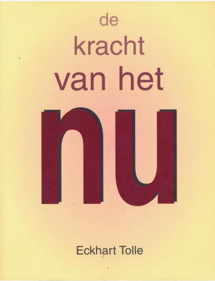 Eckhart Tolle - De kracht van het Nu, Boeken, Esoterie en Spiritualiteit, Zo goed als nieuw, Achtergrond en Informatie, Spiritualiteit algemeen