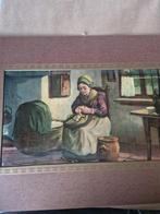 Vrouw met verstelwerk, Ophalen of Verzenden