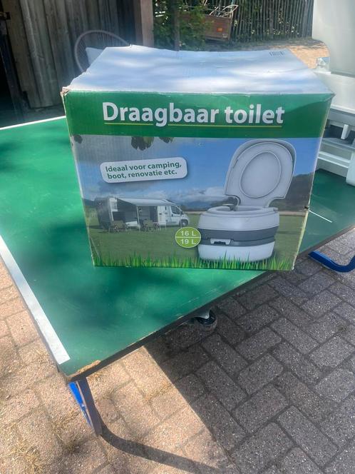 Draagbaar toilet wc voor camping, Caravans en Kamperen, Kampeeraccessoires, Zo goed als nieuw, Ophalen