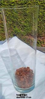 Hoge Glazen Vaas - 45cm, Ophalen, Overige kleuren, Minder dan 50 cm, Glas