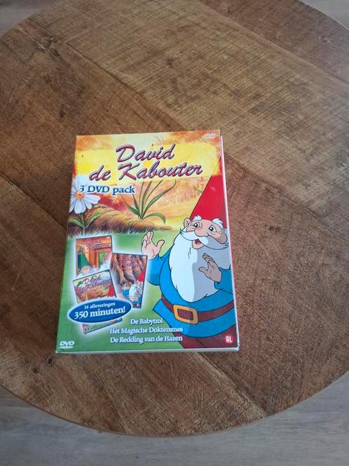 David de Kabouter - 3 DVD Box, Cd's en Dvd's, Dvd's | Kinderen en Jeugd, Gebruikt, Tv fictie, Avontuur, Boxset, Alle leeftijden