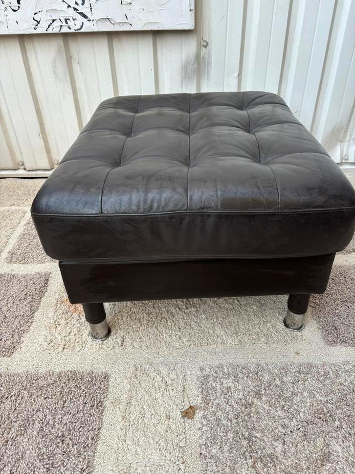 Vintage IKEA LANDSKRONA voetenbank, Huis en Inrichting, Banken | Voetenbanken en Poefen, Zo goed als nieuw, Rechthoekig, Ophalen