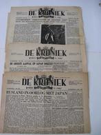 De kroniek zaterdag 30-07-1945 tot 09-08-1945  etc., Ophalen of Verzenden, 1940 tot 1960, Krant