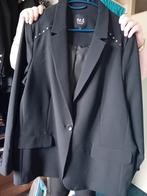 Nieuwe zwarte blazer met studs maat 54, Zwart, Maat 46/48 (XL) of groter, Nieuw, Ophalen of Verzenden
